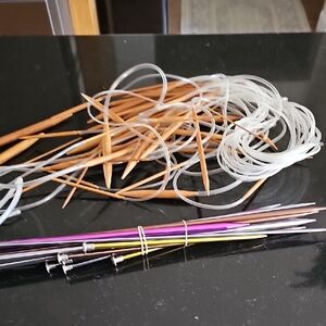 Lot Of Knitting Needles